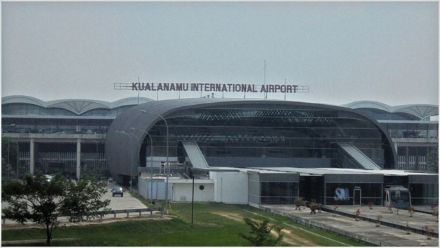 Bandara Kualanamu dari Depan Pintu Masuk