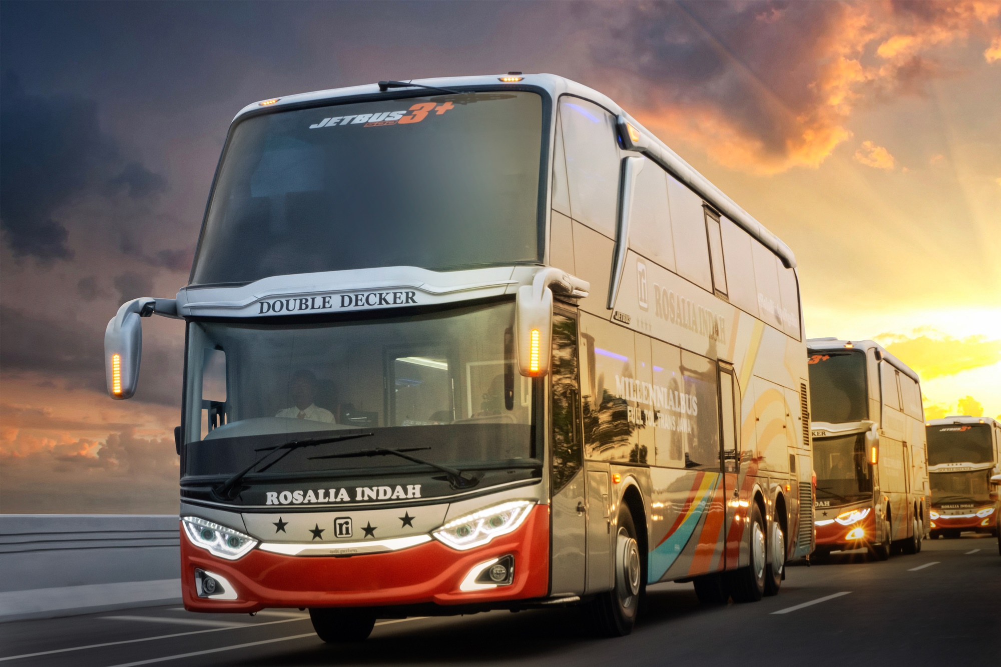 Jadwal Bus Rosalia Indah dan Agennya 2022