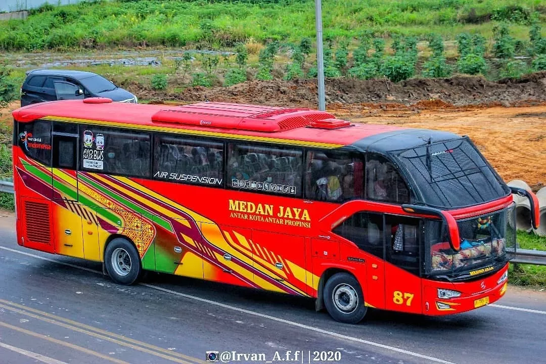 Armada Bus Medan Jaya (sumber: Instagram)