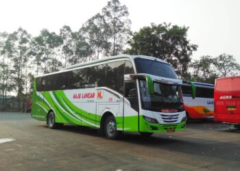 Bus PO Maju Lancar (sumber: Instagram)