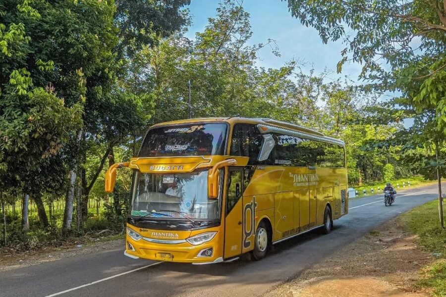 Tersedia Juga Rute Bus Bandung Semarang dari New Shantika (Sumber: @indrastwn52 on Instagram)